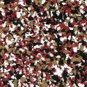 Red Black White Brown mixed colorflakes