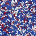 Dark blue Red white light grey mixed colorflakes