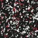 Balck red white light grey mixed colorflakes