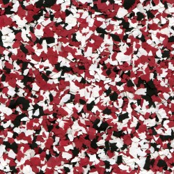 Paillettes mélangées Rouge-Blanc-Noir